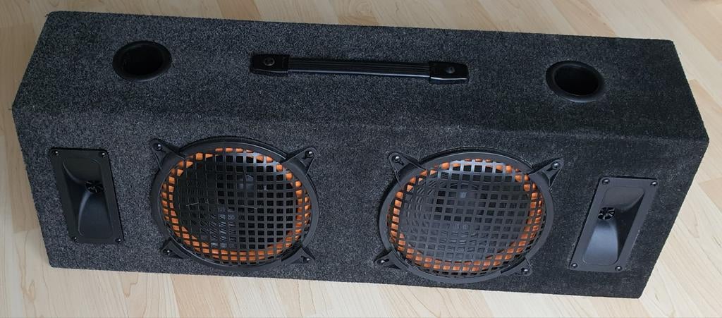 Luidsprekerbox met 2 speakers, 2-weg, Gebruikt, 120 watt of meer, Front, Rear of Stereo speakers, Ophalen