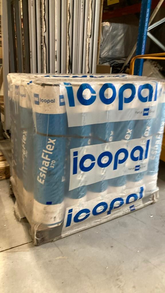 Dakleer | dakbedekking | goedkoopste | Icopal |Esha| nieuw |, Ophalen, Overige materialen, Zwart, Zo goed als nieuw
