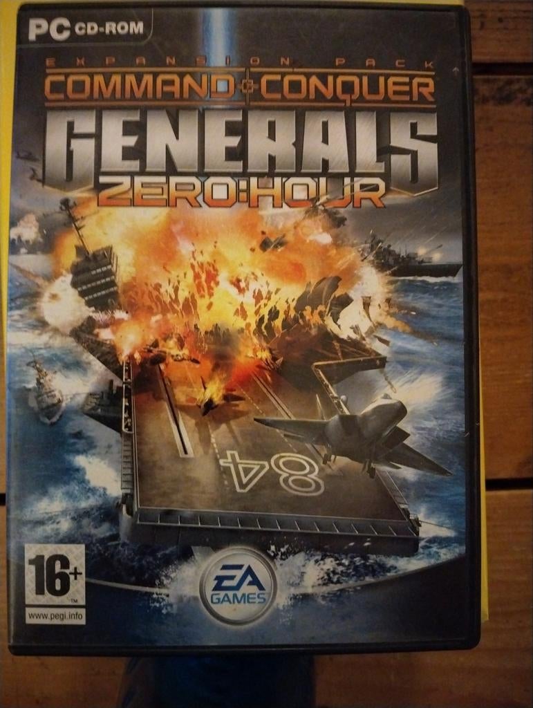 Command & Conquer Generals Zero Hour - PC, 1 speler, Ophalen of Verzenden, Strategie en Constructie, Vanaf 12 jaar