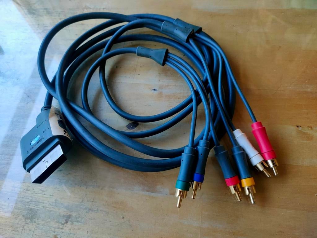 Originele Xbox 360 Component HD TV AV Kabel - X810972-001, Ophalen of Verzenden, Gebruikt, Xbox 360