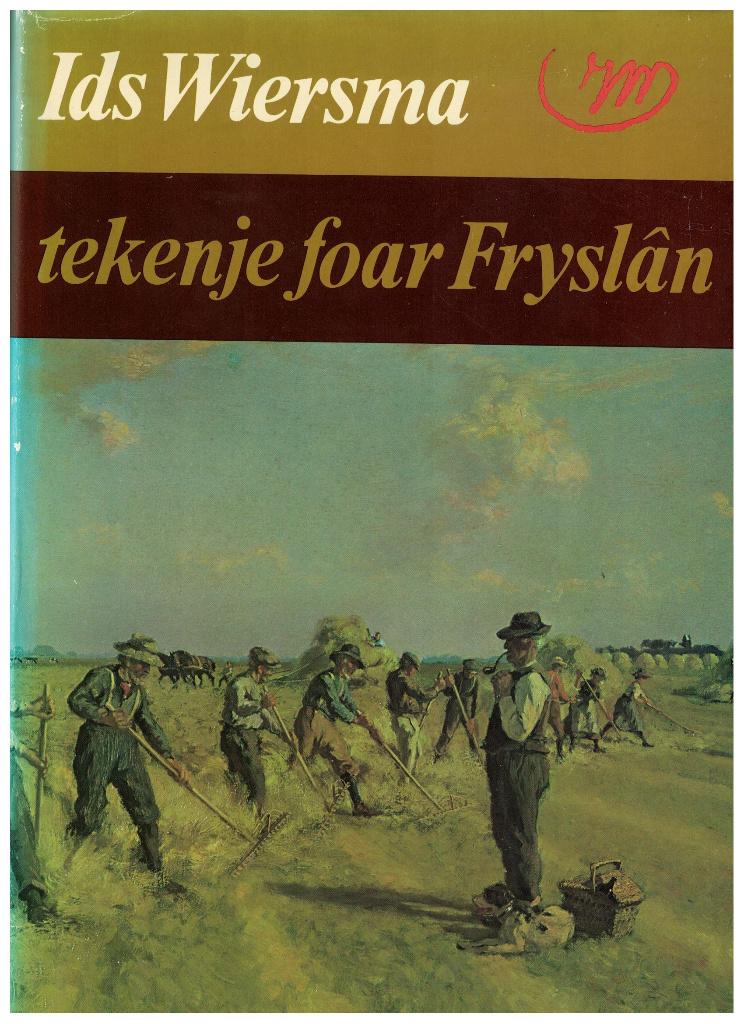 Tekenje foar Fryslân.  Ids Wiersma., Gelezen, Diverse auteurs, Ophalen of Verzenden, Schilder- en Tekenkunst
