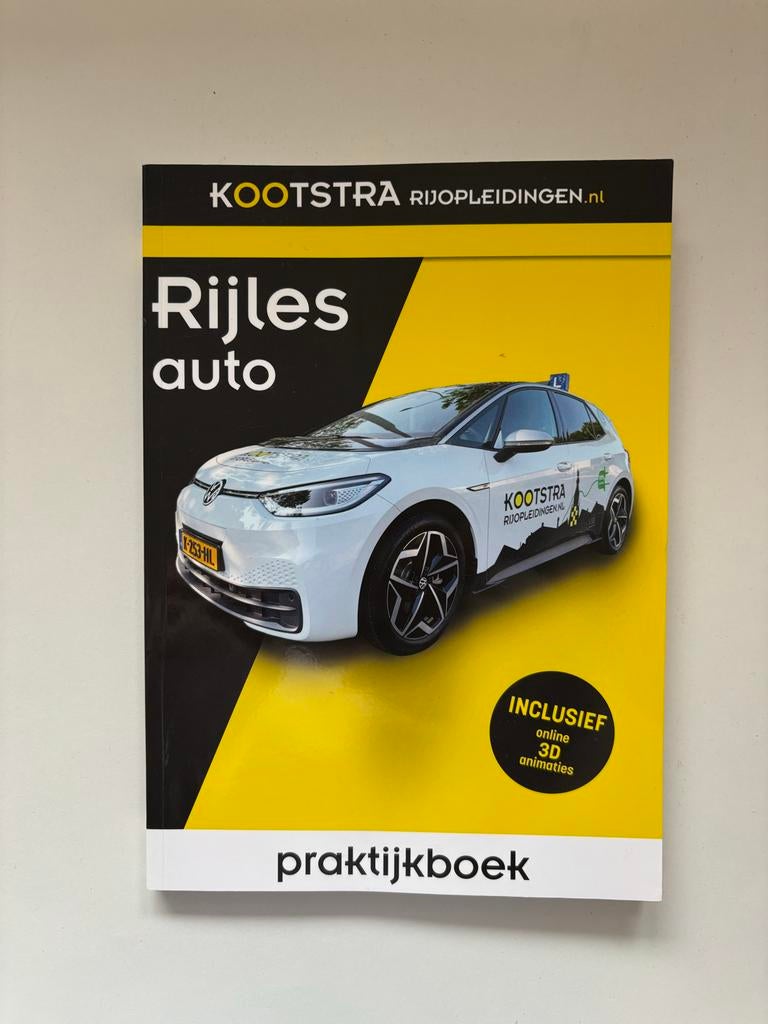 Rijles auto praktijkboek - Nieuw!, Ophalen of Verzenden, Nieuw, Niet van toepassing