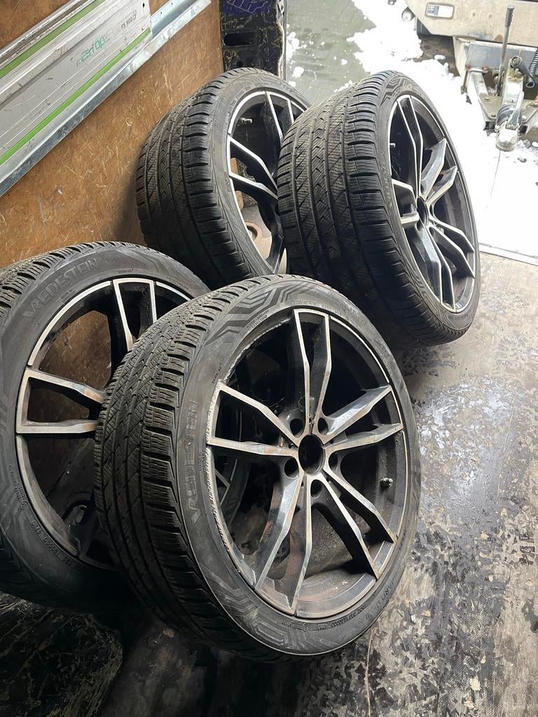 19 inch BMW 3 Serie Velgen met All Season Banden, 19 inch, Gebruikt, 255 mm, Banden en Velgen