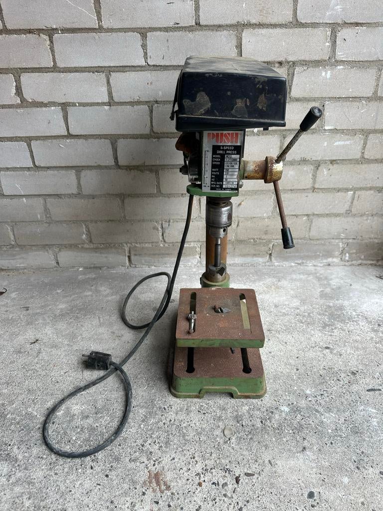 PUSH 5-Speed Boormachine MC13 - Gebruikt, Ophalen of Verzenden, Gebruikt, Overige typen, Minder dan 500 mm