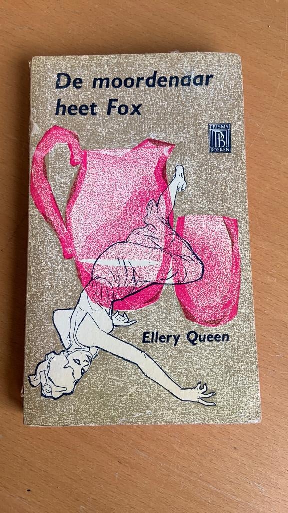 De moordenaar heet fox - Ellery Queen, Boeken, Ophalen of Verzenden, Zo goed als nieuw