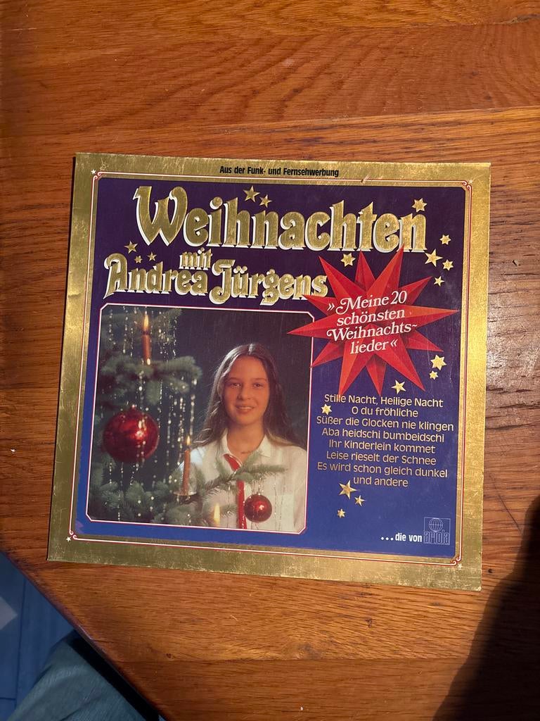 Andrea Jürgens - Weihnachten LP, Cd's en Dvd's, Ophalen of Verzenden, Gebruikt, 12 inch