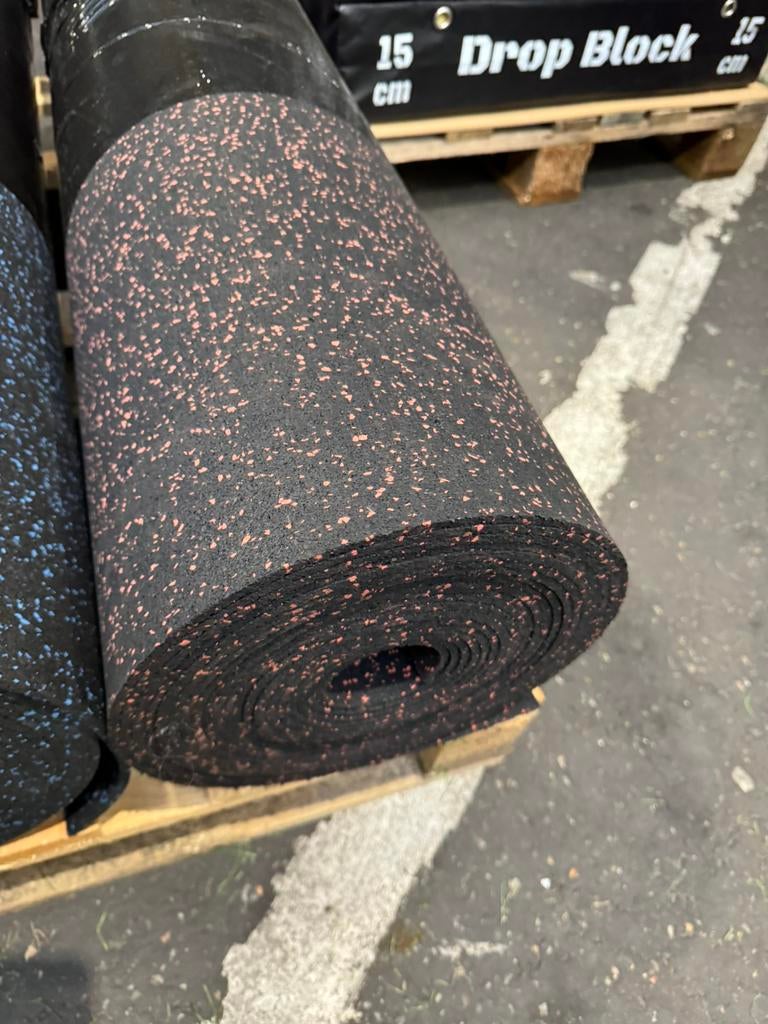 Rubber op Rol (1m x 10m) EPDM fijn rubbergranulaat, Sport en Fitness, Nieuw, Magazijnweg 14, Info@stuntgras.nl, Stuntgras BV