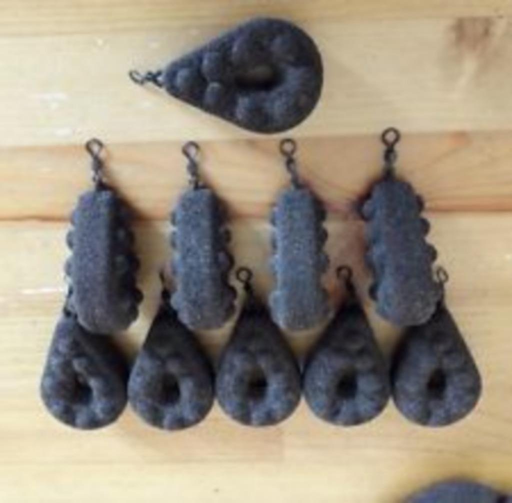 Grippa karperlood tussen 40 gram t.e.m. 300gr, promo !!!, Watersport en Boten, Hengelsport | Karpervissen, Ophalen of Verzenden
