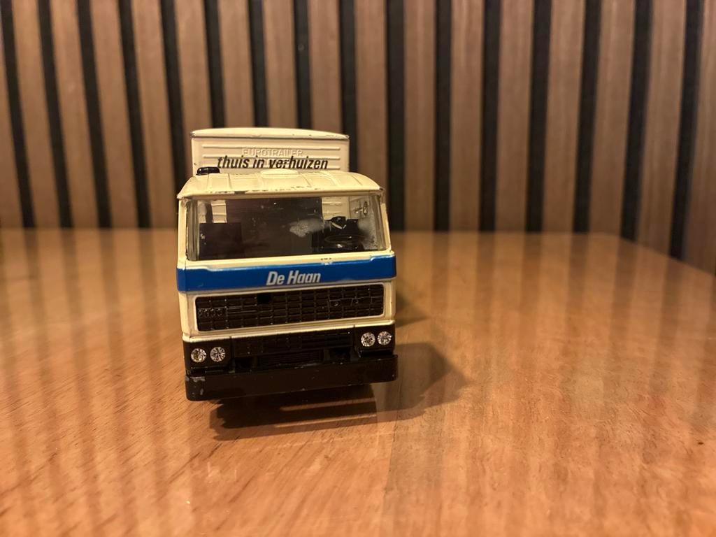 Lion Toys De Haan Verhuiswagen, Ophalen of Verzenden, Gebruikt, Bus of Vrachtwagen, Lion Toys