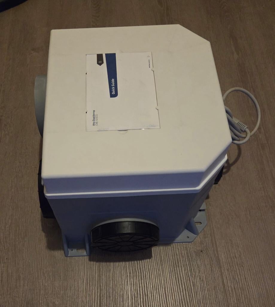 ECO HE mechanische ventilatie unit 468 m3/h met RV sensor, Ophalen of Verzenden, Zo goed als nieuw, Afzuiger
