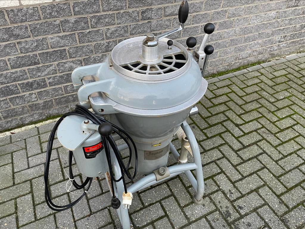 Tumbler mengmachine menger cutter stopbus gehaktmolen tafels, Ophalen of Verzenden, Gebruikt