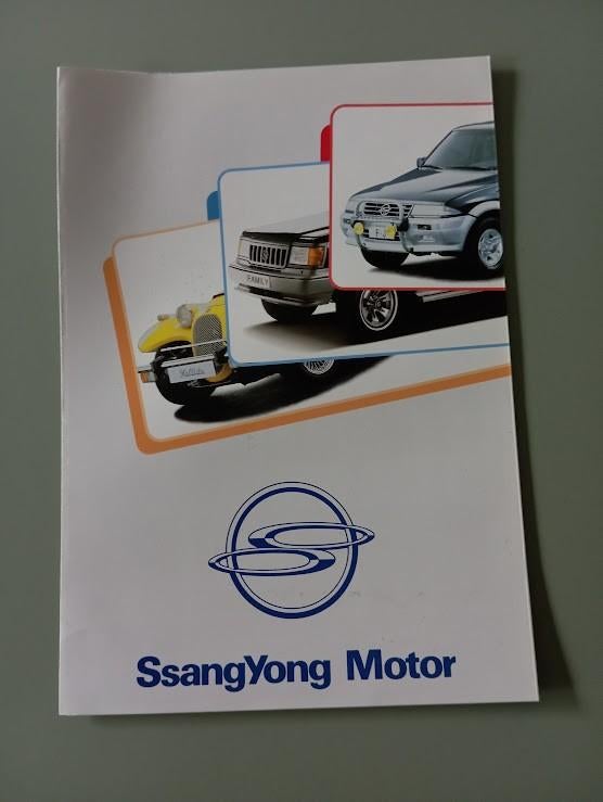 Ssang Yong Motor FJ 4 WD / Family 4 WD / Panther Kallista, Verzenden, Zo goed als nieuw, Overige merken