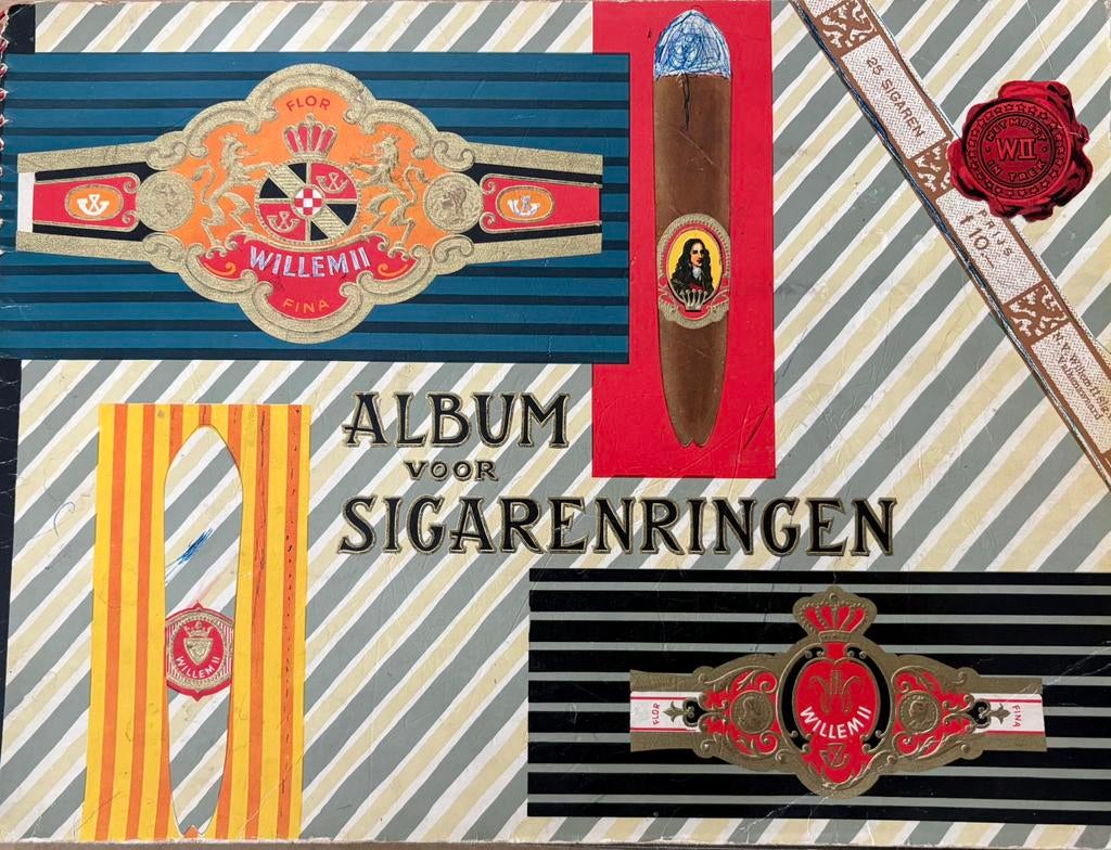 Album sigarenbandjes, Ophalen, Gebruikt