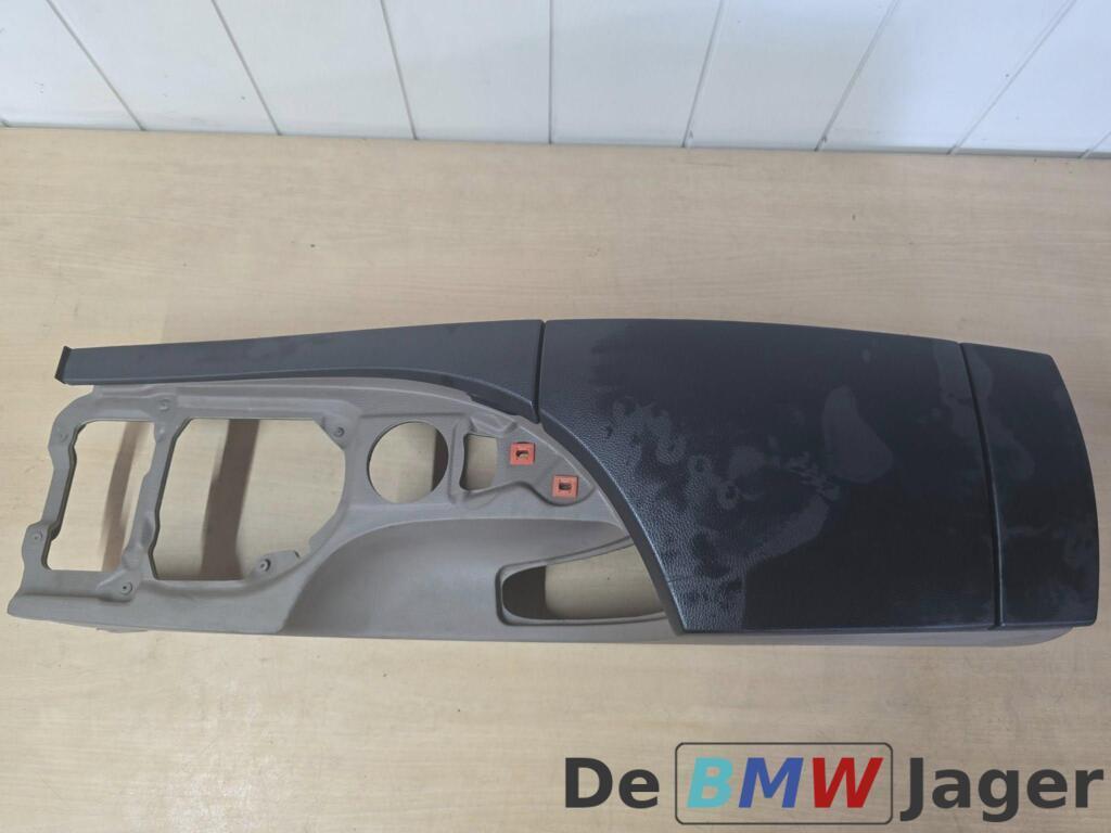 Middenconsole bruin/zwart BMW 5-serie E60 E61 51167034086, Gebruikt, Ophalen of Verzenden, BMW, BMW