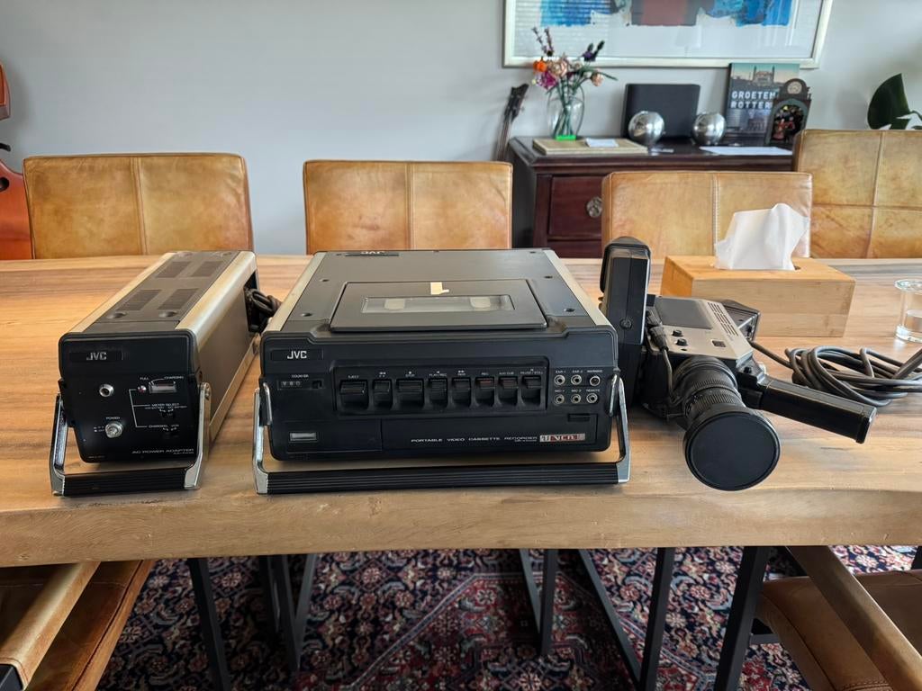 JVC U-matic recorder en camera, Ophalen, Gebruikt