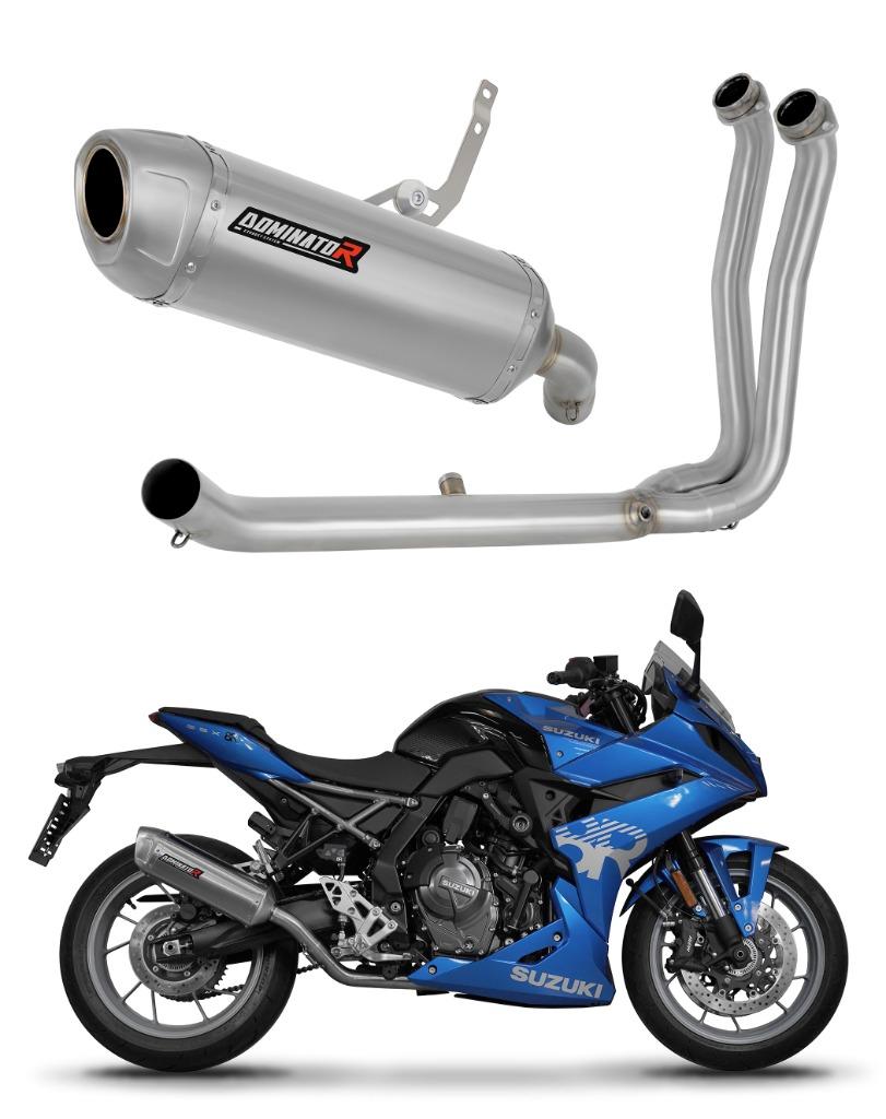[DOMINATOR UITLAAT] Suzuki GSX-8S 8R 2024–2025 EURO5+, Verzenden, AMSTERDAM, Nieuw, DOMINATOR