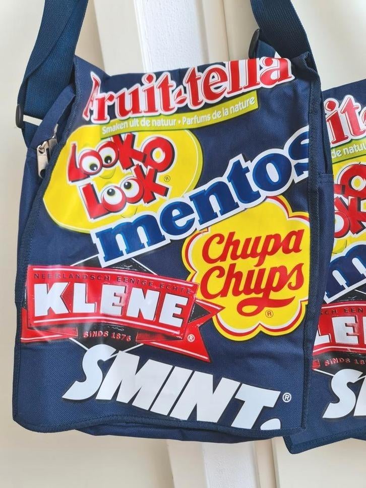 Tassen snoepmerken Mentos Smint Klene Fruitella Chupa uniek, Ophalen, Zo goed als nieuw, Gebruiksvoorwerp