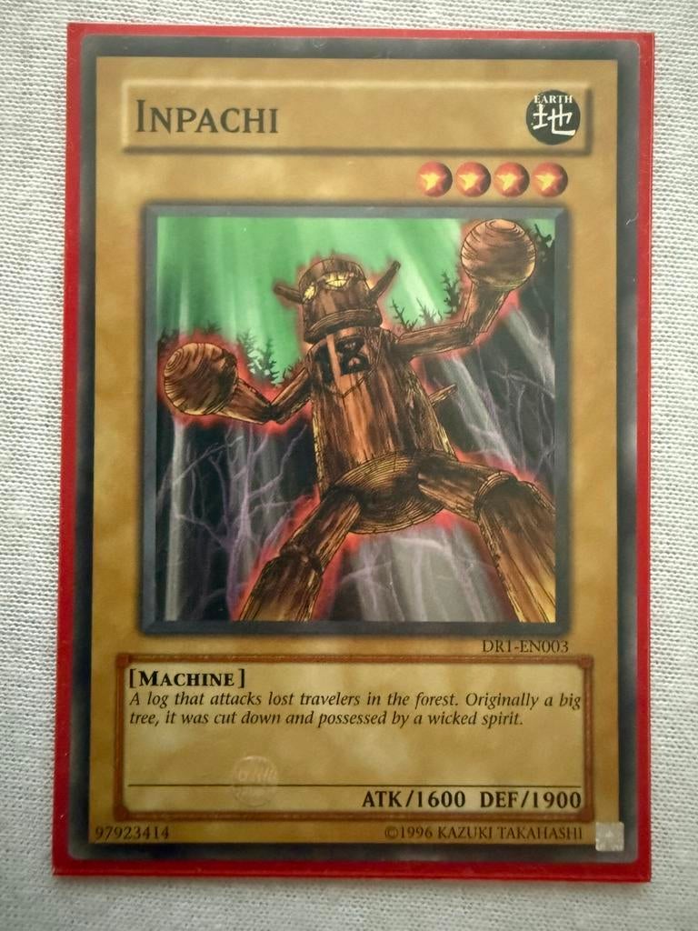 Inpachi yugioh, Ophalen of Verzenden, Nieuw, Losse kaart