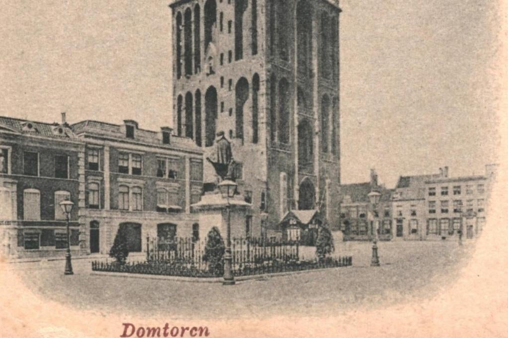 950861 Utrecht Domtoren Nette oude kaart Onbeschreven, Ophalen of Verzenden, Voor 1920, Ongelopen, Utrecht