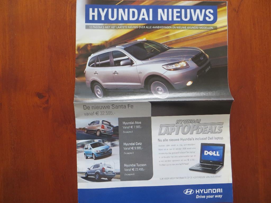 Hyundai Nieuws (najaar 2006), Ophalen of Verzenden, Nieuw, Overige merken