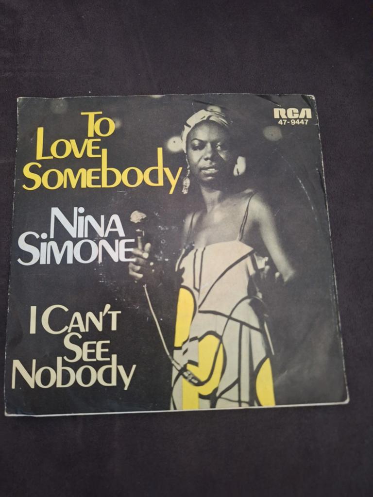 Nina simone to love somebody, Cd's en Dvd's, Vinyl Singles, Ophalen of Verzenden, Gebruikt, Pop