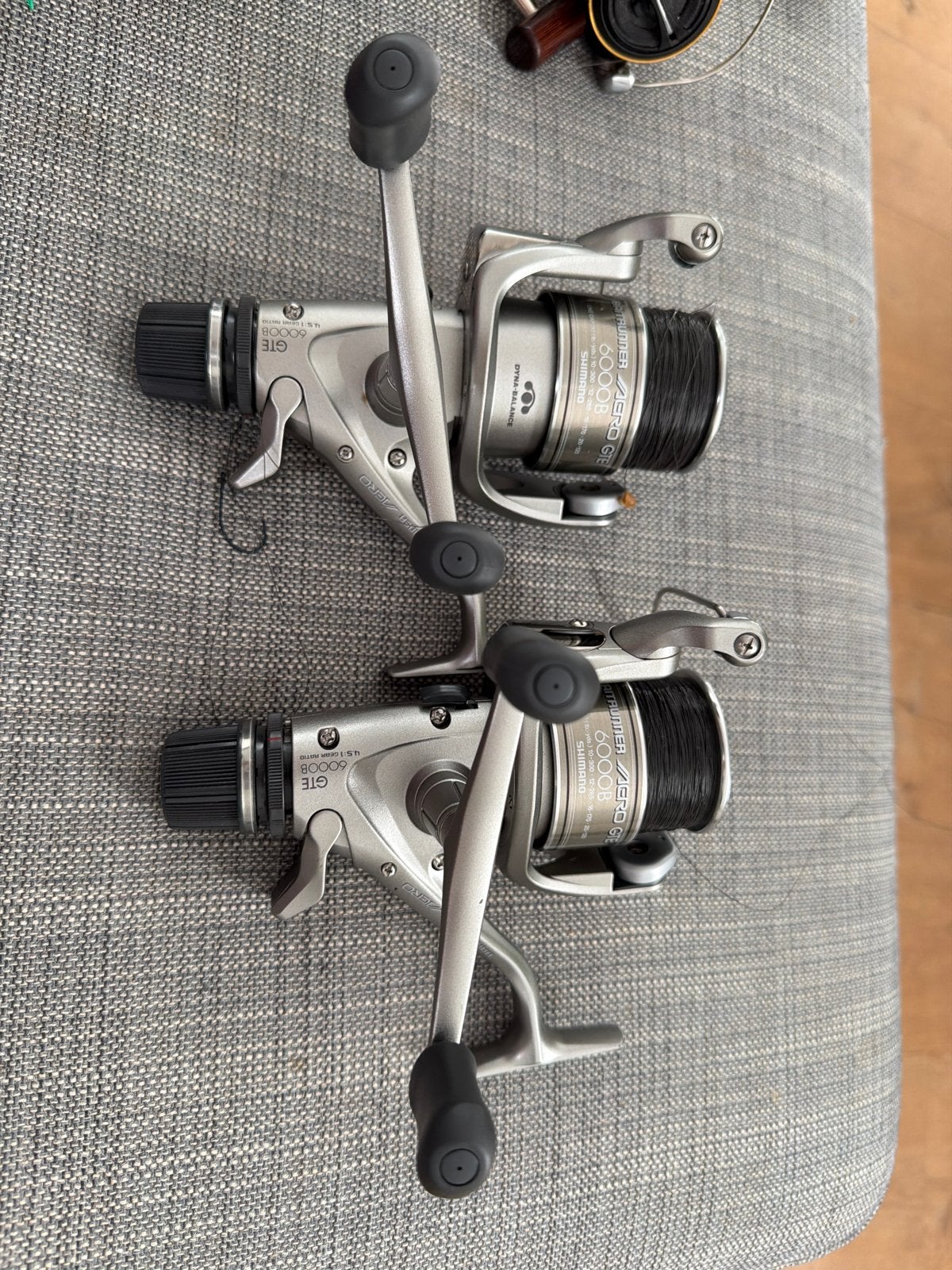 Shimano Baitrunner Aero GTE 6000B  (3500 4500), Ophalen of Verzenden, Gebruikt, Molen