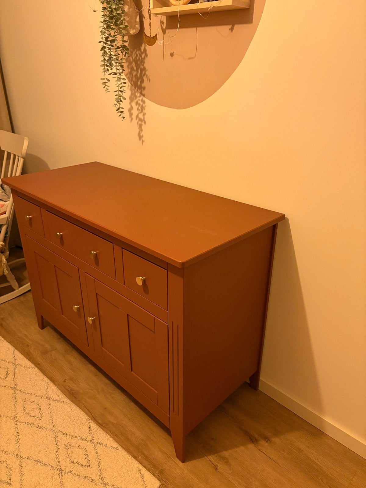 Vintage Commode XL - Kardemonkleur - Zeer Goede Staat, Kinderen en Baby's, Ophalen, 50 tot 70 cm, 100 cm of meer, Zo goed als nieuw