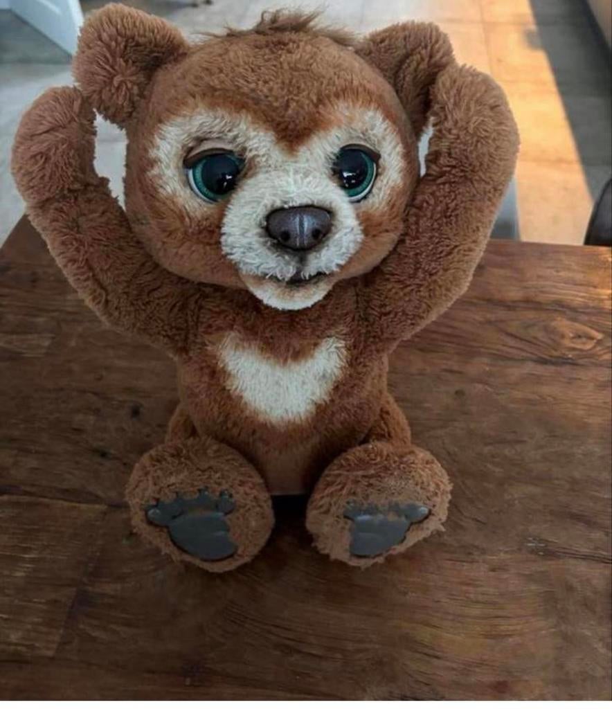 FurReal Cubby de Beer: Interactief en Knuffelbaar Speelgoed, Ophalen of Verzenden, Zo goed als nieuw, Beer