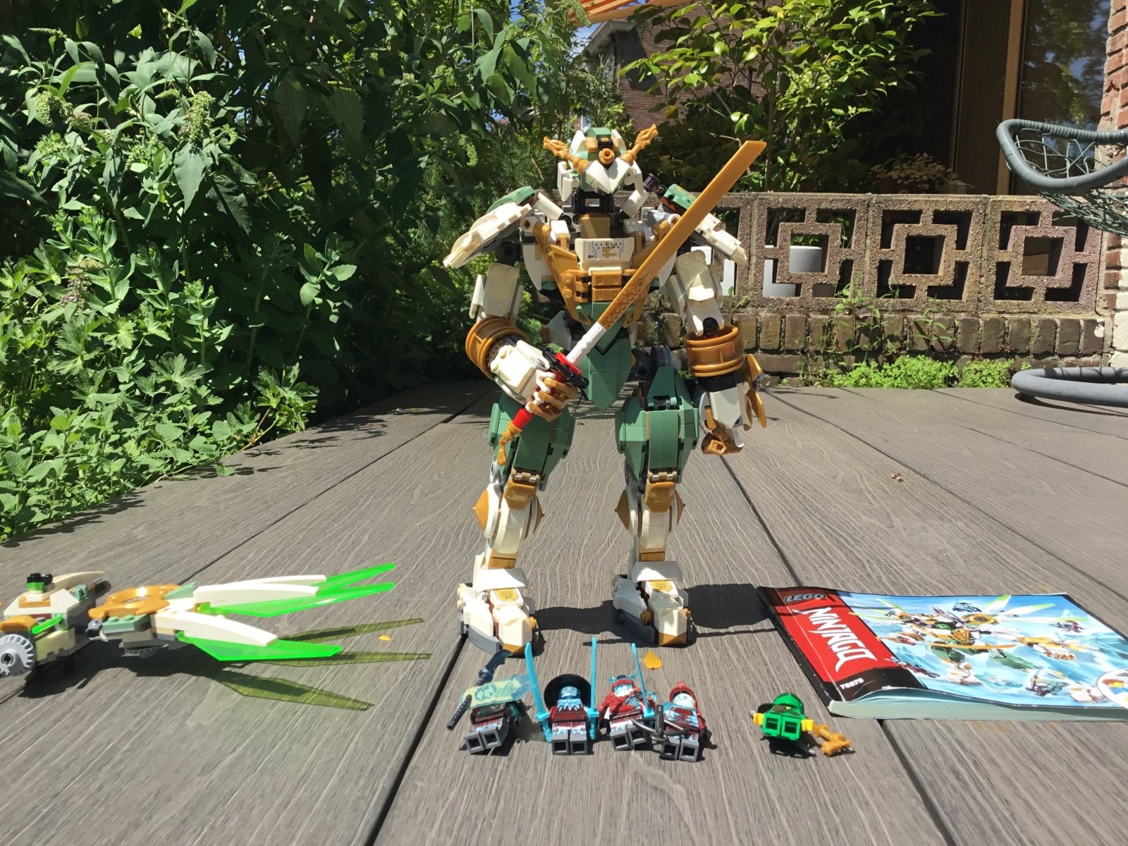 Lego Ninjago Lloyd's titanium mecha (71774), Ophalen, Lego, Zo goed als nieuw, Compleet