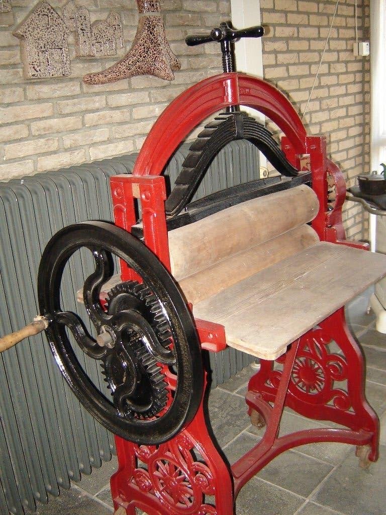 Mangel, Ophalen
