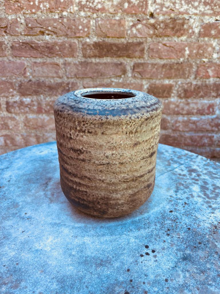 Vintage Mobach vaas, 17 cm hoog, aardewerk, Verzenden
