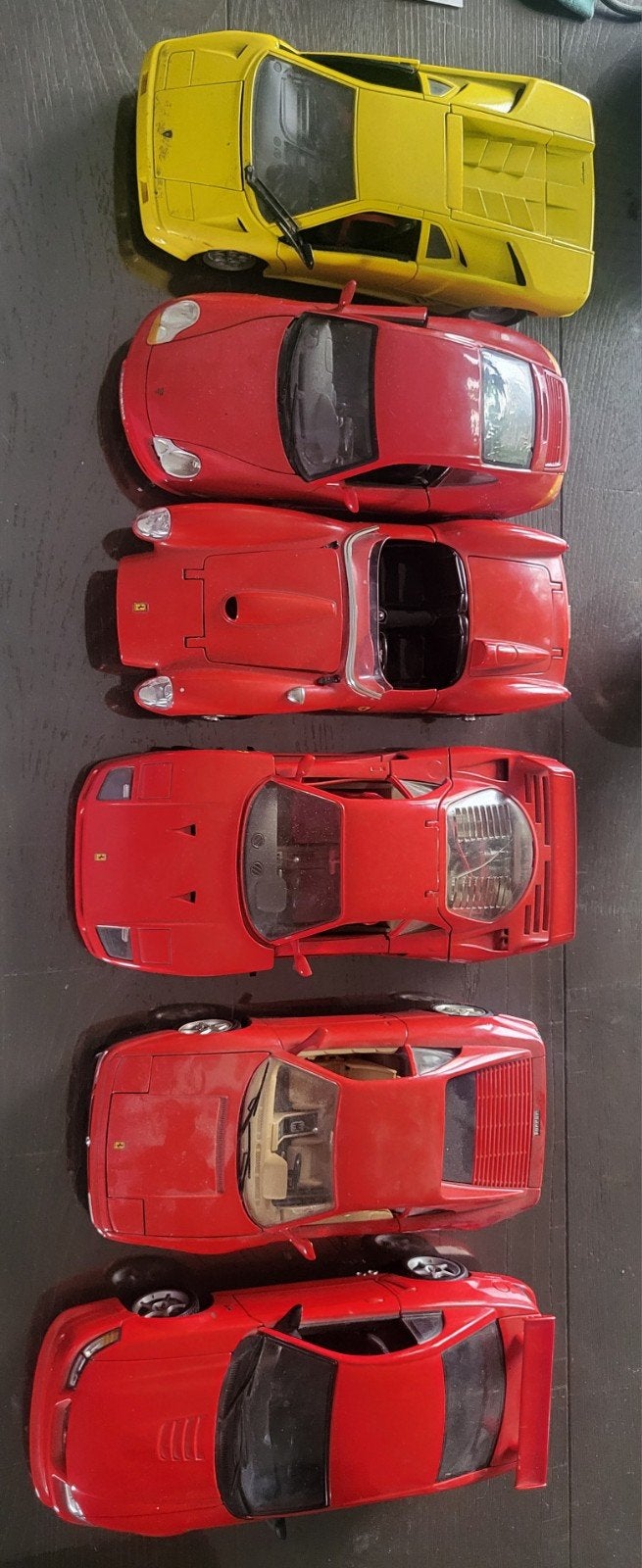 Verzameling modelauto's: Lamborghini en Ferrari's, Ophalen of Verzenden, Gebruikt