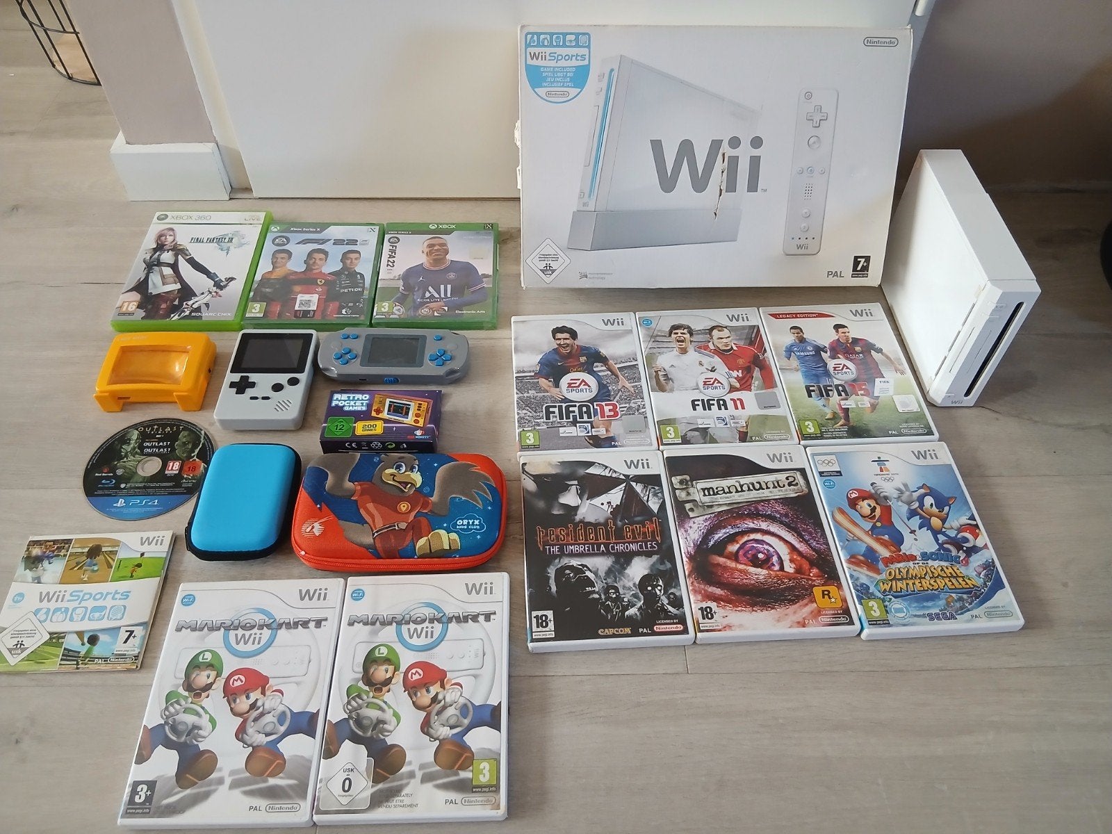 Nintendo Wii set, PSP games en MEER!! (alleen ophalen), Ophalen, Gebruikt