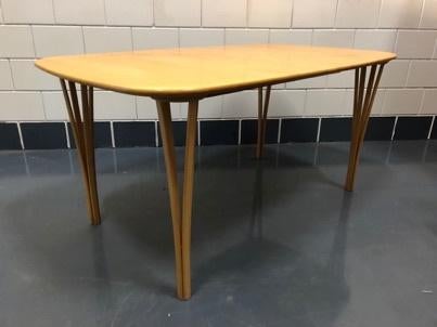 Haslev tafel eettafel bureau Deens design, Ophalen of Verzenden