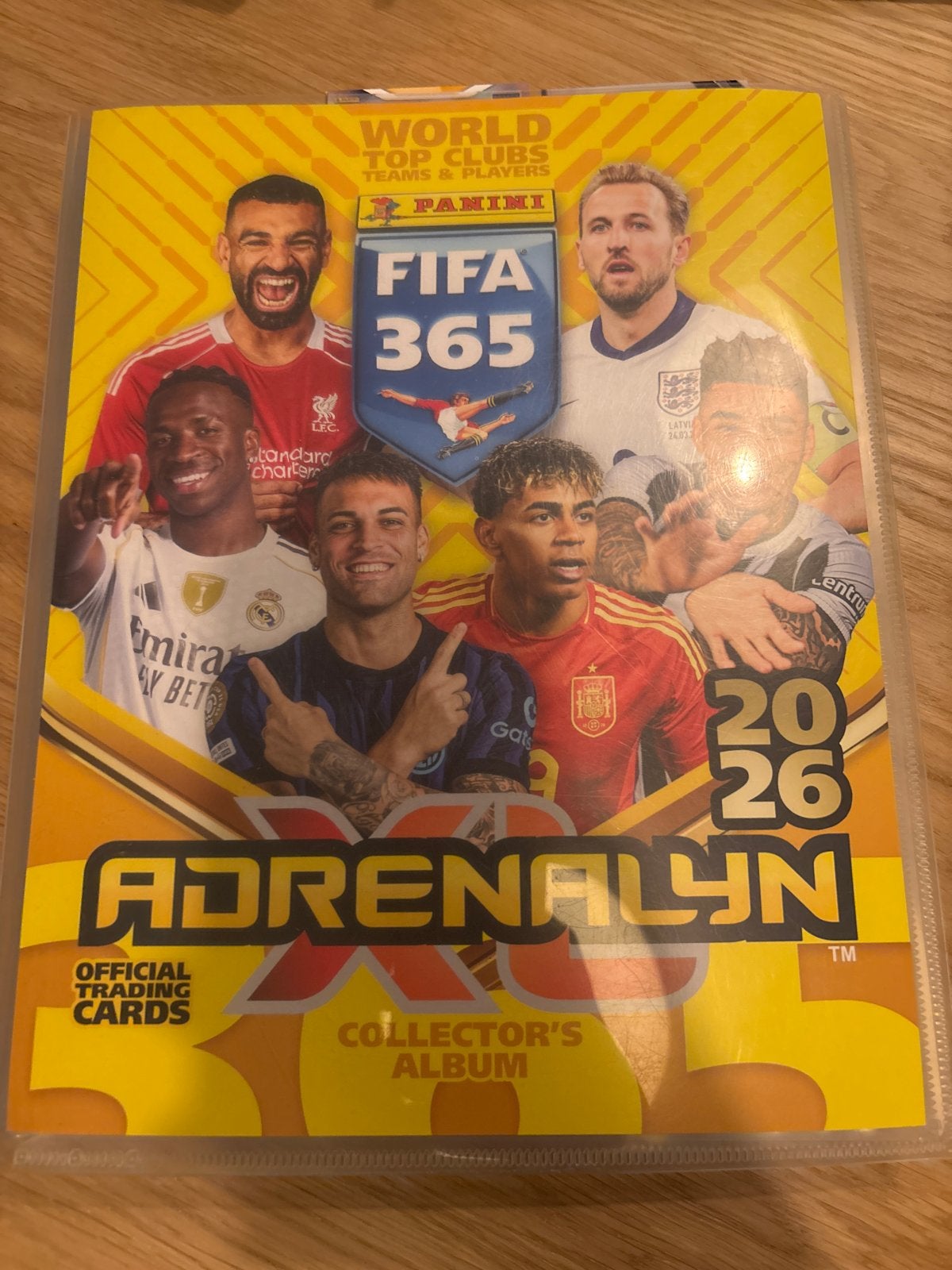Panini FIFA 365 2026 Adrenalyn XL voetbalplaatjes, Ophalen of Verzenden, Gebruikt, Buitenlandse clubs, Poster, Plaatje of Sticker