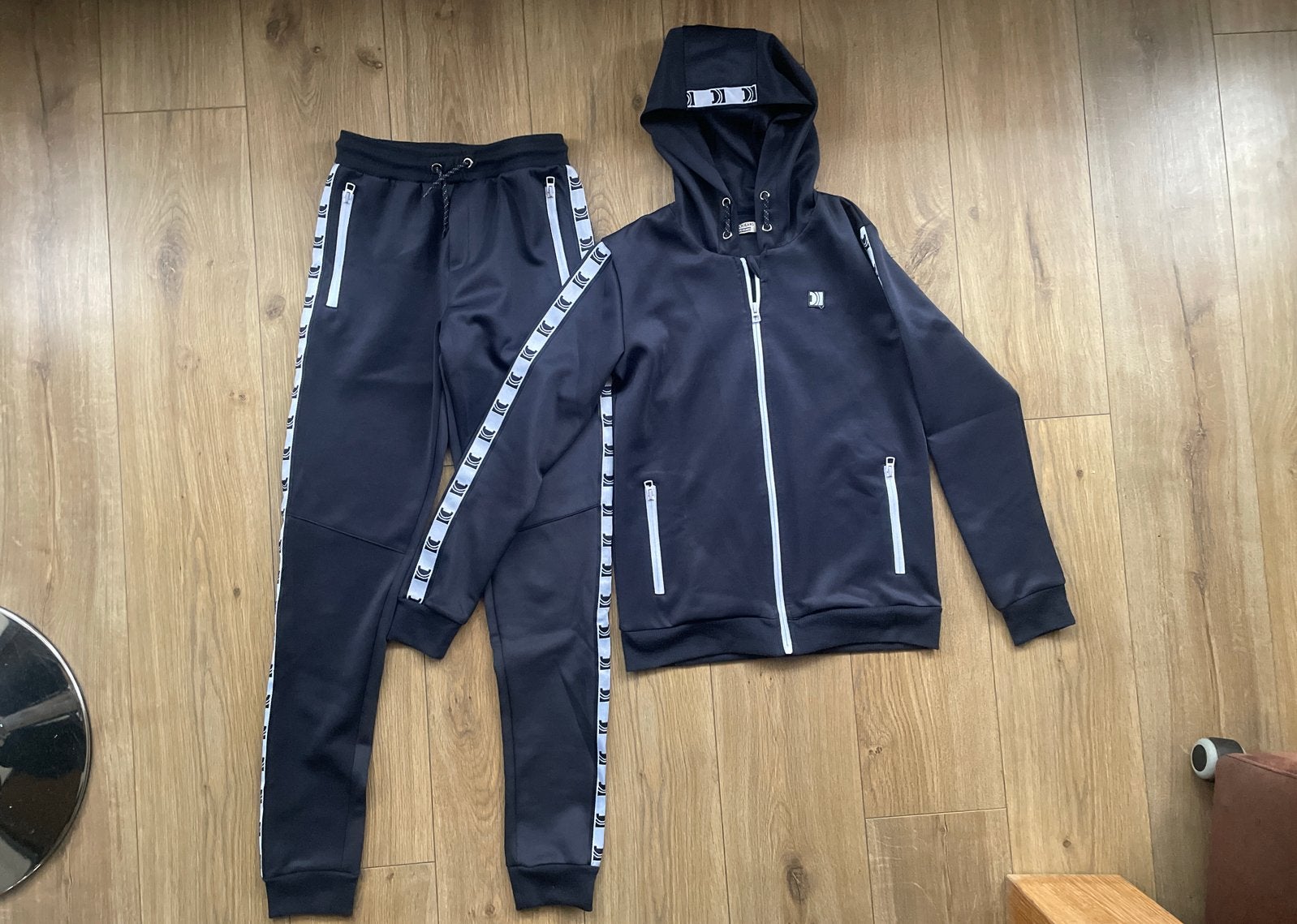 DJ Dutch Jeans trainingspak maat 164, Ophalen of Verzenden, Zo goed als nieuw, Jongen of Meisje, Setje