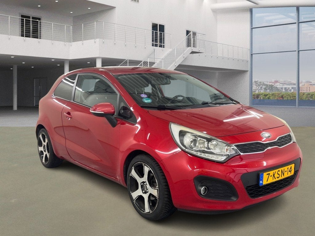 Kia Rio 1.2 CVVT Plus Pack, Auto's, Euro 5, 4 cilinders, Verwarmde buitenspiegels, Origineel Nederlands