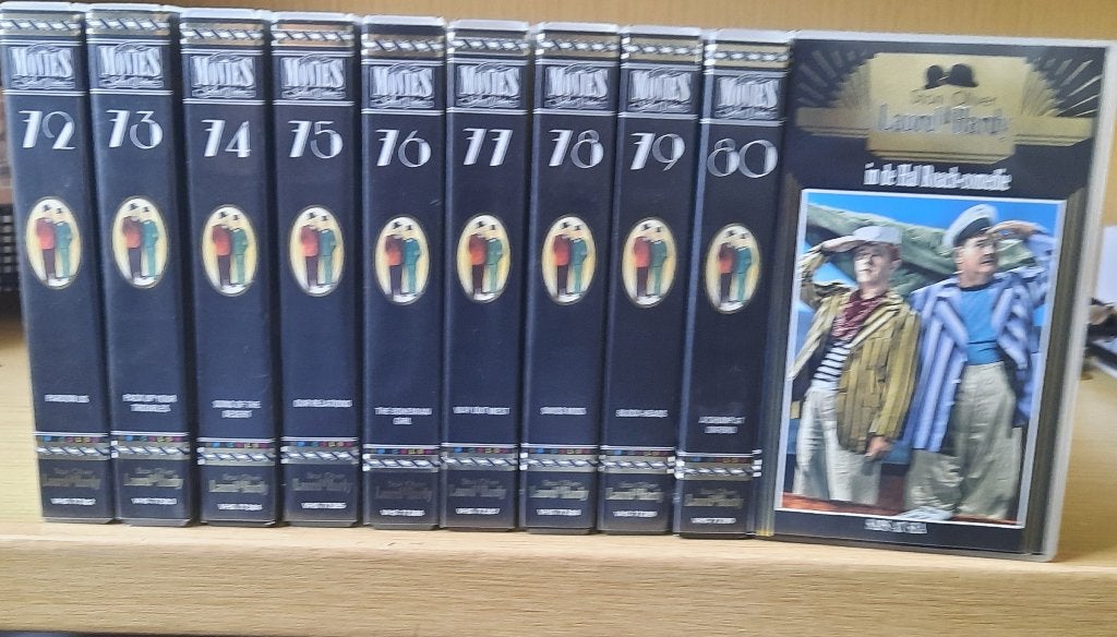 10 VHS banden., Alle leeftijden, Ophalen of Verzenden, Nieuw in verpakking, Komedie
