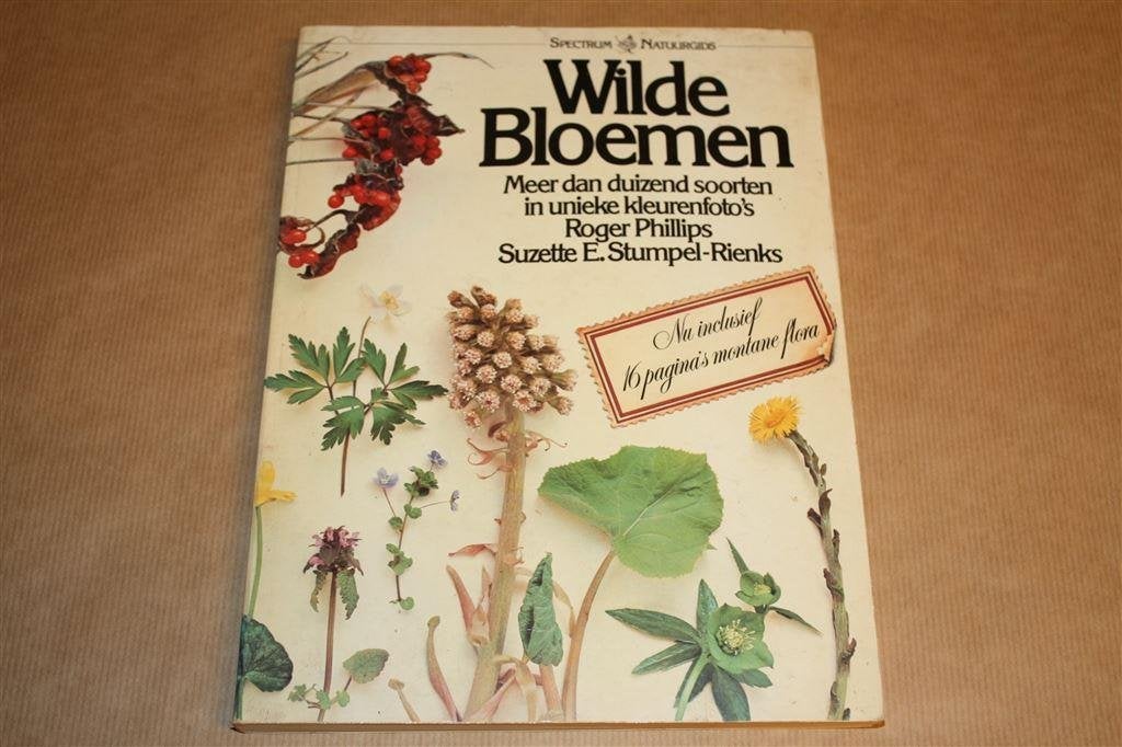 Wilde bloemen - Meer dan 1000 soorten in unieke kleurenfoto\, Boeken, Natuur, Ophalen of Verzenden, Gelezen, Bloemen, Planten en Bomen