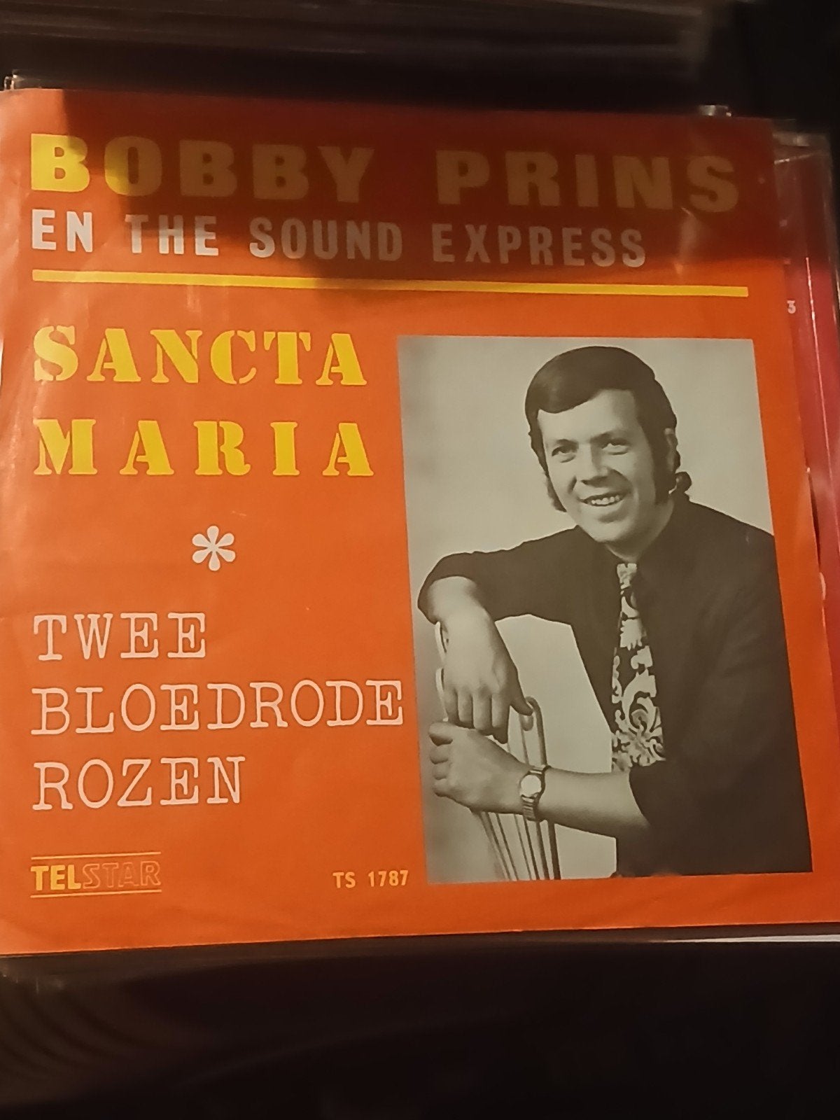 BOBBY PRINS & SOUND EXPRES sancta maria TELSTAR 1787, Cd's en Dvd's, Ophalen of Verzenden, Zo goed als nieuw, Overige formaten