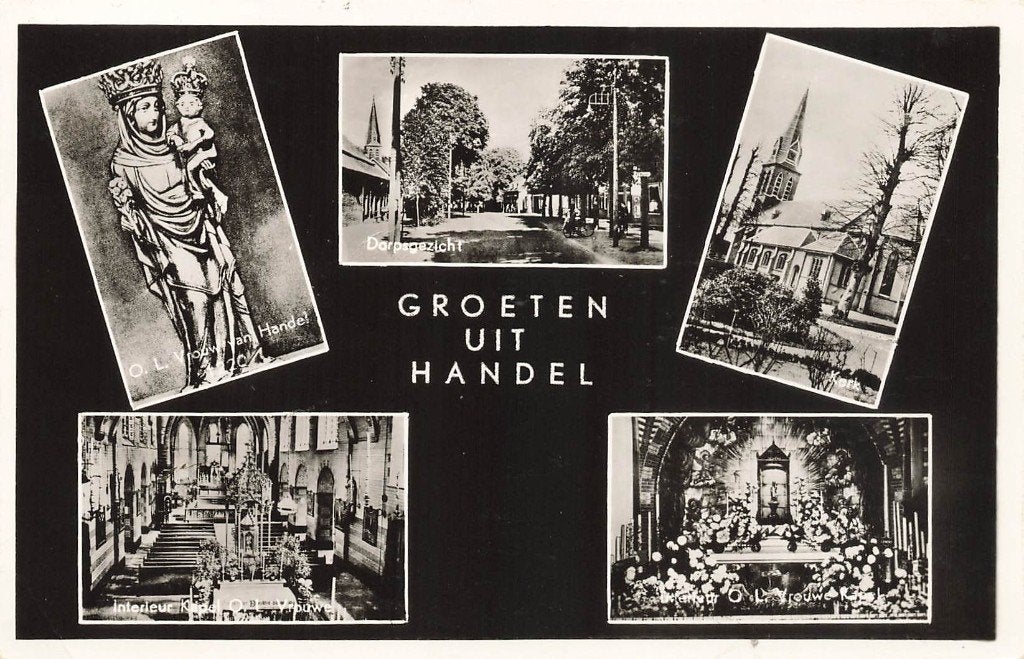 Groeten uit Handel, Ophalen of Verzenden, 1940 tot 1960, Gelopen, Noord-Brabant