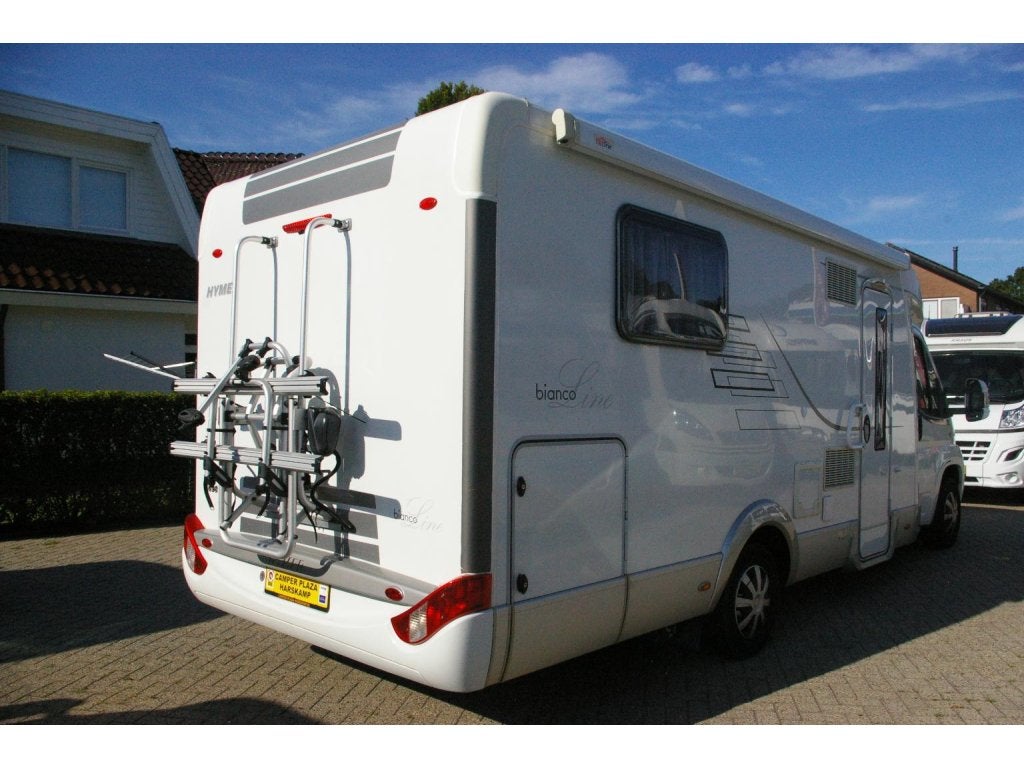 Hymer Tramp Bianco Line 698 CL Queensbed., Luifel, Ringverwarming, Bedrijf, Hymer
