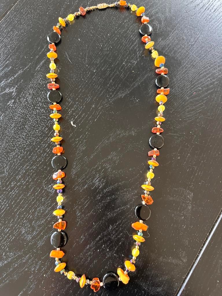 Ketting, Sieraden, Tassen en Uiterlijk, Kettingen, Verzenden, Gebruikt, Overige materialen