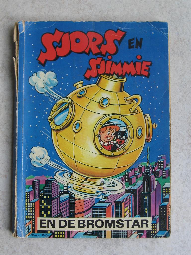 Boek - Sjors en Sjimmie - En De Bromstar, Boeken, Eén stripboek, Ophalen of Verzenden, Gelezen