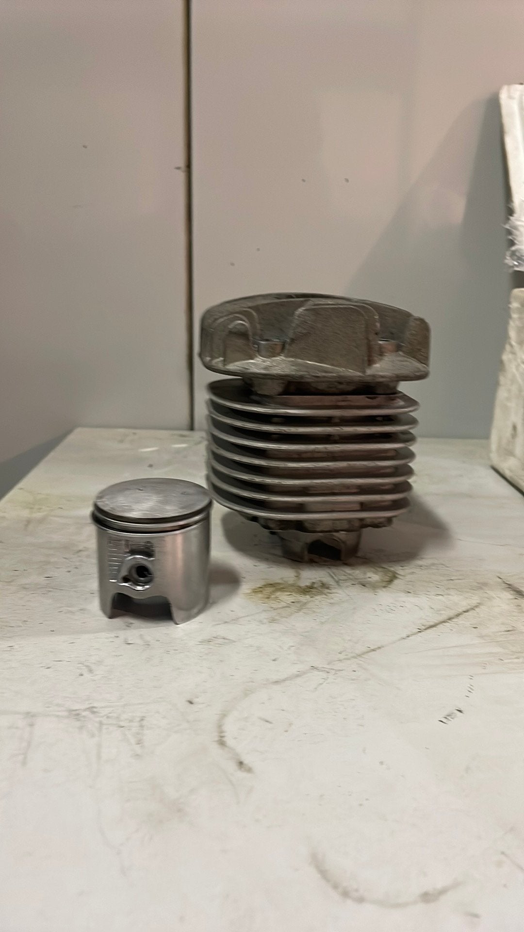 AC Mallosi mhr replica 70 cc minarelli horizontaal, Ophalen of Verzenden, Zo goed als nieuw, Cilinder, Yamaha