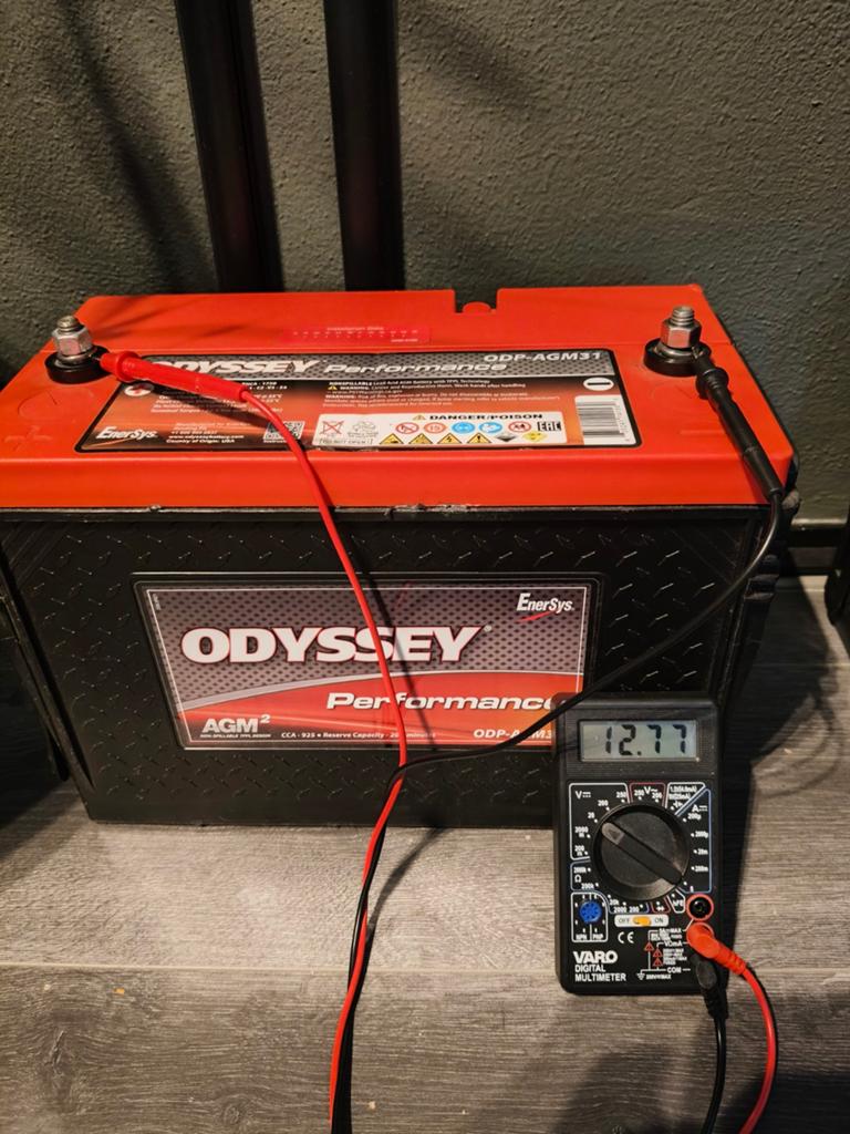 2st odyssey Performance 100ah, Ophalen