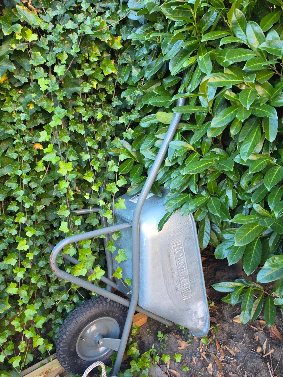 Stevige kruiwagen van Hornbach - Ideaal voor tuinwerk, Ophalen, Gebruikt, Tweewielig, Handmatig