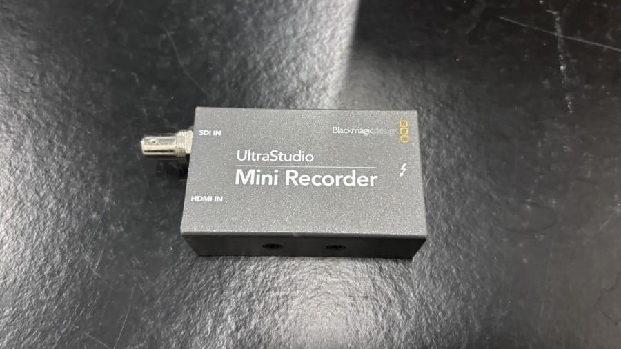 Blackmagic UltraStudio Mini Recorder Thunderbolt (incl. btw), Verzenden, Zo goed als nieuw