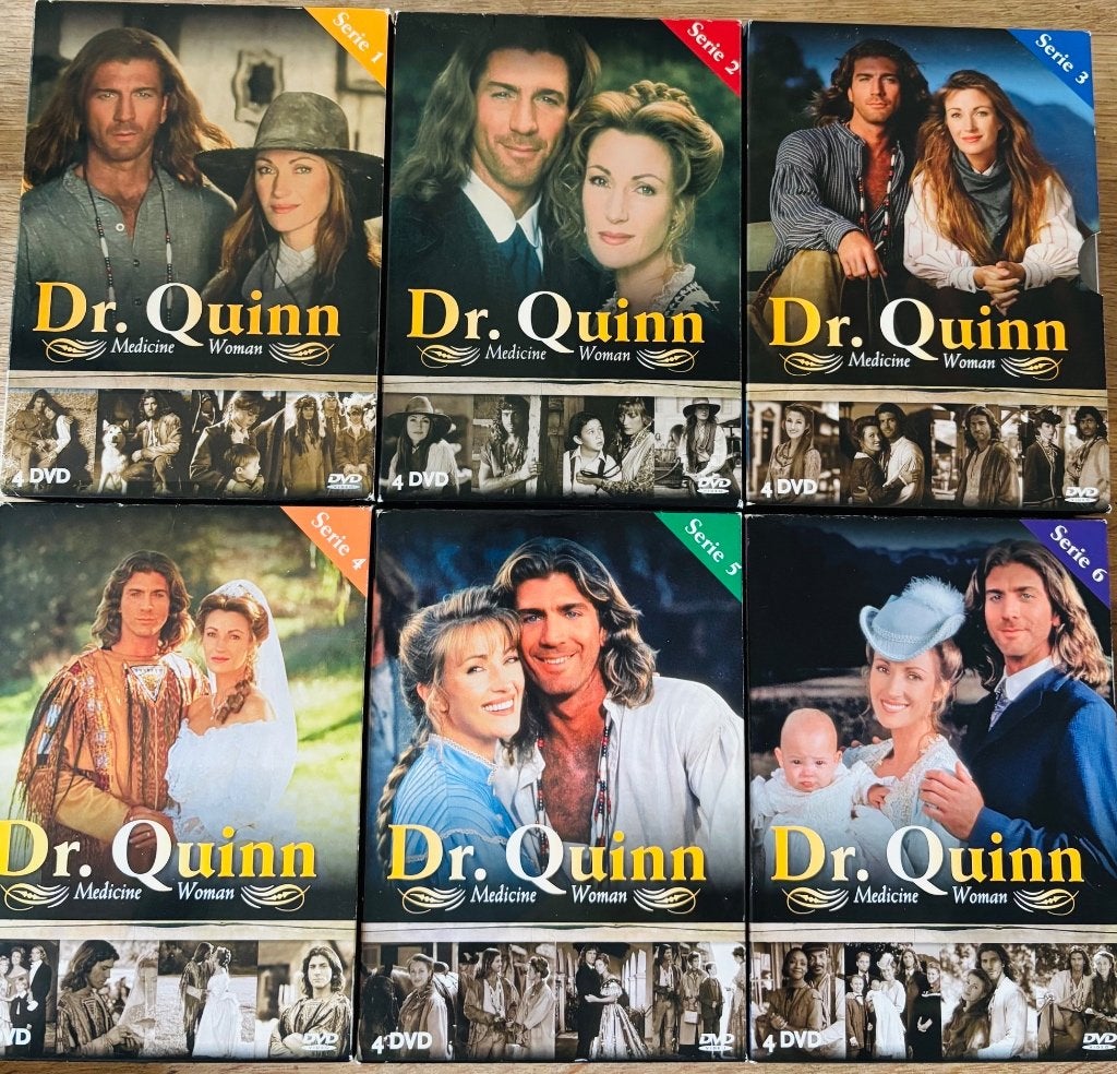 Dr. Quinn dvd box set,  1 tm 8 compleet en bonus, Cd's en Dvd's, Dvd's | Tv en Series, Alle leeftijden, Nederlands, Drama, Ophalen of Verzenden