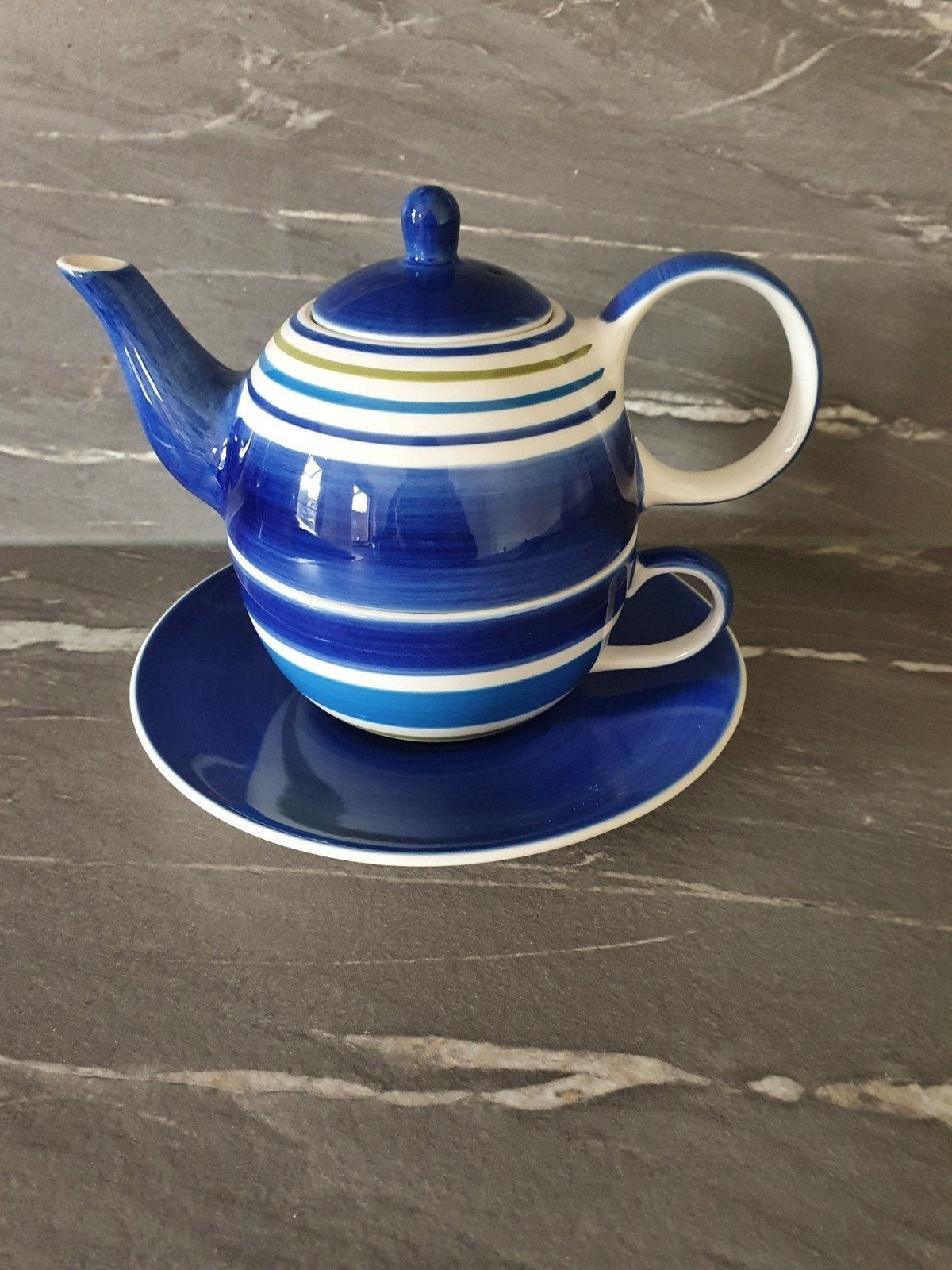 Tea for one, Huis en Inrichting, Keuken | Servies, Ophalen of Verzenden, Zo goed als nieuw, Kop(pen) en/of Schotel(s)